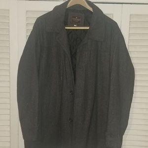 Steve & Barry's gray pea coat